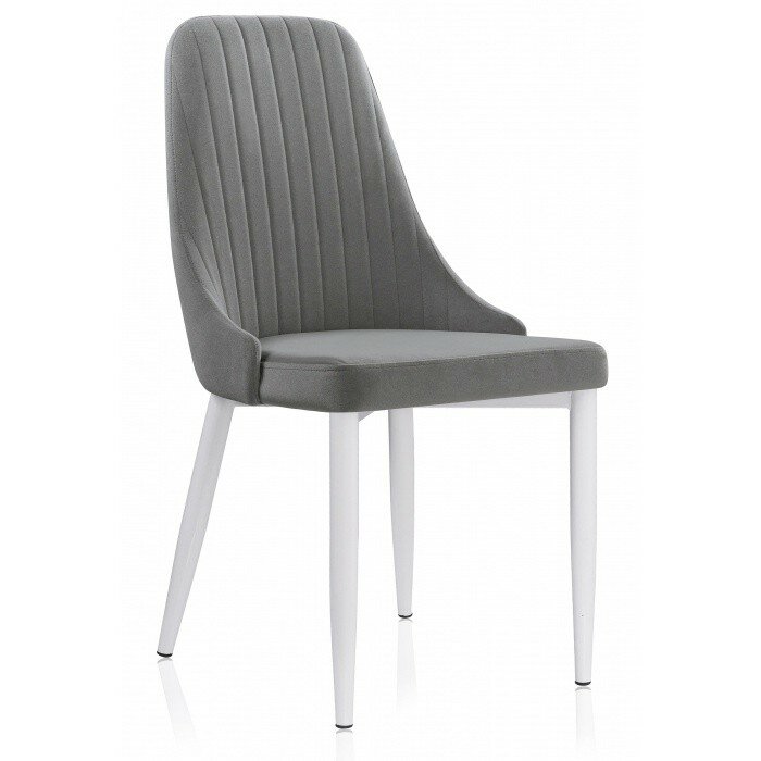 Стул на металлокаркасе Kora white / gray Стул на металлокаркасе Kora white / gray
