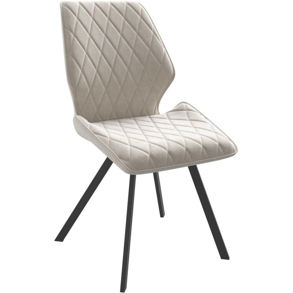 Стул DikLine 242PRO B03 BEIGE, ножки черные Стул DikLine 242PRO B03 BEIGE, ножки черные