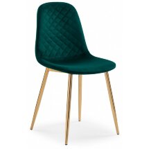 Стул на металлокаркасе Dabl green