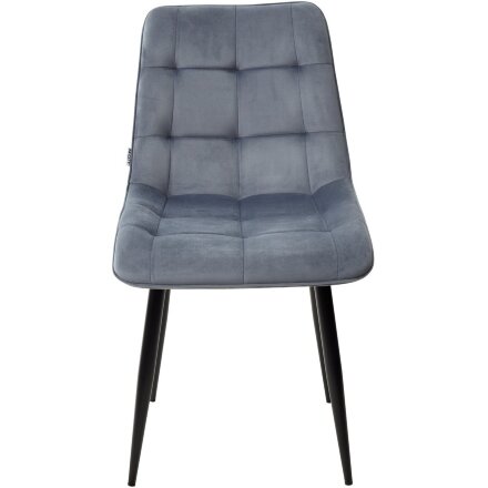 Стул CHIC BLUVEL-06 BLUE / черный каркас М-City 