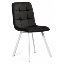 Стул на металлокаркасе Bruk dark gray / white