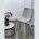 Стул TINTIN BLUVEL-03 LIGHT GREY / белый каркас М-City 