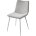 Стул TINTIN BLUVEL-03 LIGHT GREY / белый каркас М-City 
