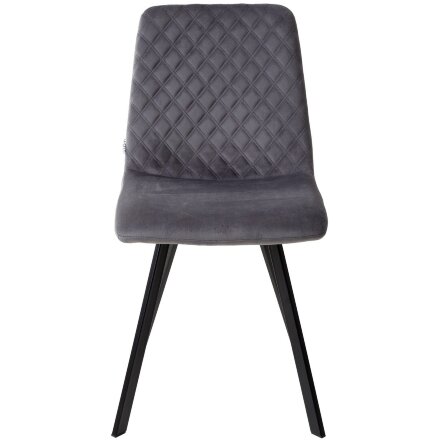 Стул DAIQUIRI BLUVEL-14 GREY, велюр М-City 
