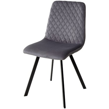 Стул DAIQUIRI BLUVEL-14 GREY, велюр М-City 