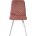 Стул DAIQUIRI BLUVEL-52 PINK / белый каркас, велюр М-City 