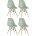 Стул Eames DSW серо-зеленый x4 
