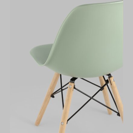 Стул Eames DSW серо-зеленый x4 