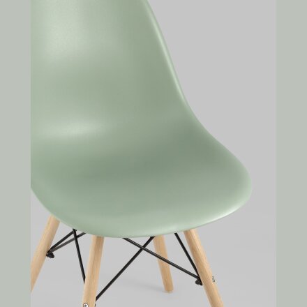Стул Eames DSW серо-зеленый x4 