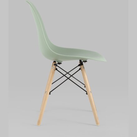 Стул Eames DSW серо-зеленый x4 