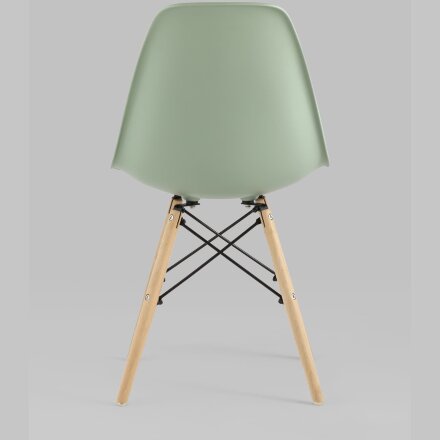 Стул Eames DSW серо-зеленый x4 
