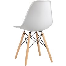 Стул Eames Style DSW светло-серый x4
