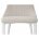 Стул на металлокаркасе Kora white / beige 