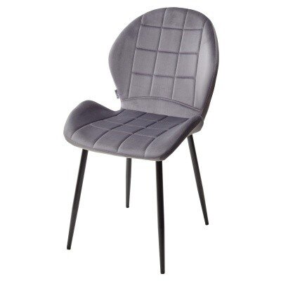 Стул FLOWER BLUVEL-14 GREY, велюр М-City 