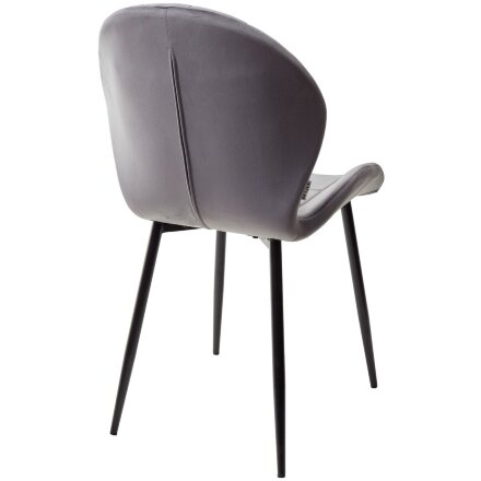 Стул FLOWER BLUVEL-14 GREY, велюр М-City 