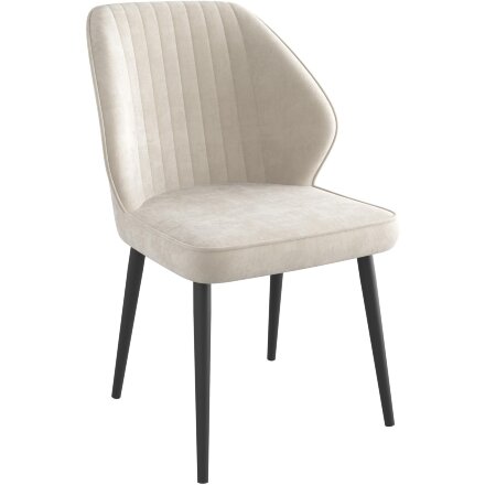 Стул DikLine 222PRO B03 BEIGE, ножки черные 