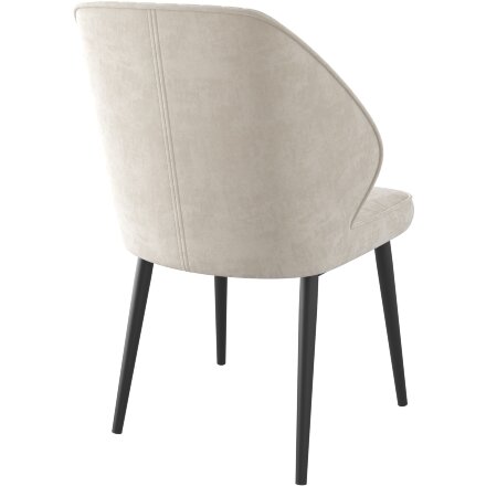 Стул DikLine 222PRO B03 BEIGE, ножки черные 