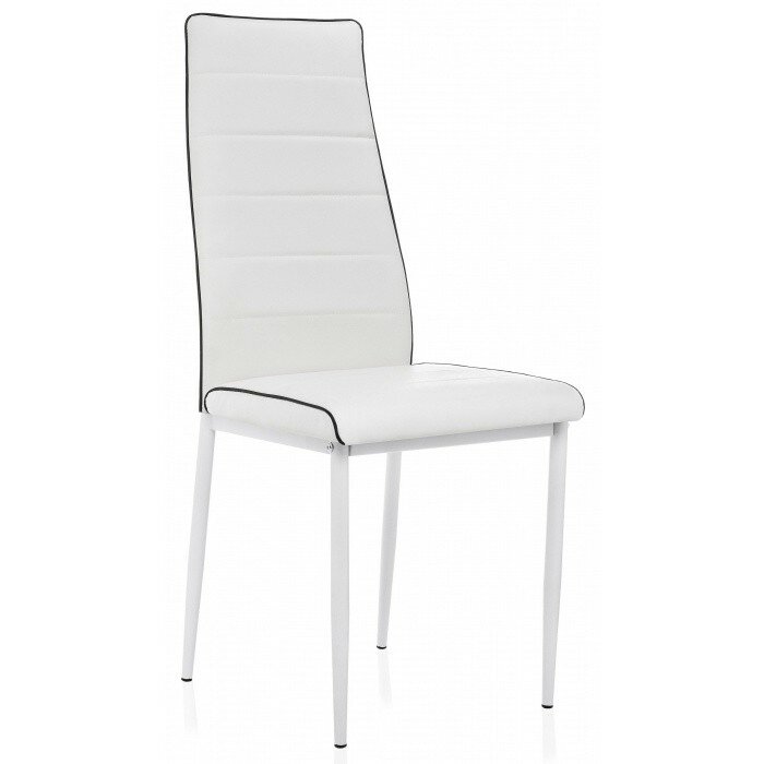 Стул на металлокаркасе на металлокаркасе DC2-001 white / black 