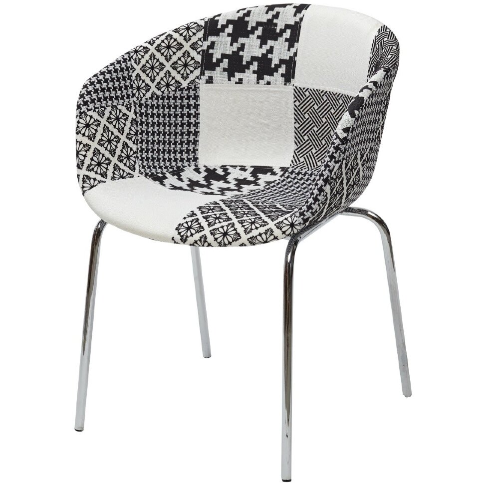Стул ART PATCHWORK-BW М-City Стул ART PATCHWORK-BW М-City